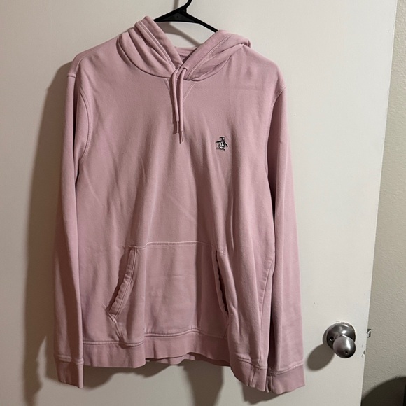 Original Penguin Light Pink Hoodie - Picture 1 of 3